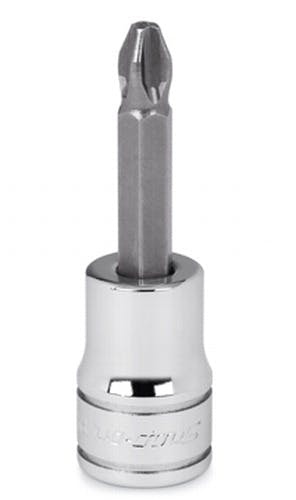 NEW Snap-On FP32E2 #3 Philips Tip Bit Standard Chrome Finish 3//8/'/' Drive Tool