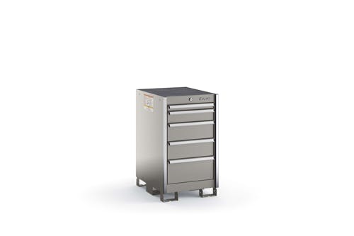 Five Drawer Narrow Tall Bench Stationary Storage Ksnt051aazbb