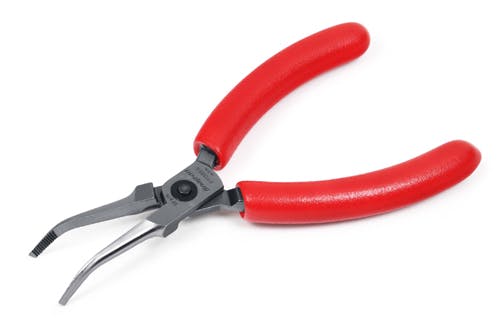 bent needle nose pliers